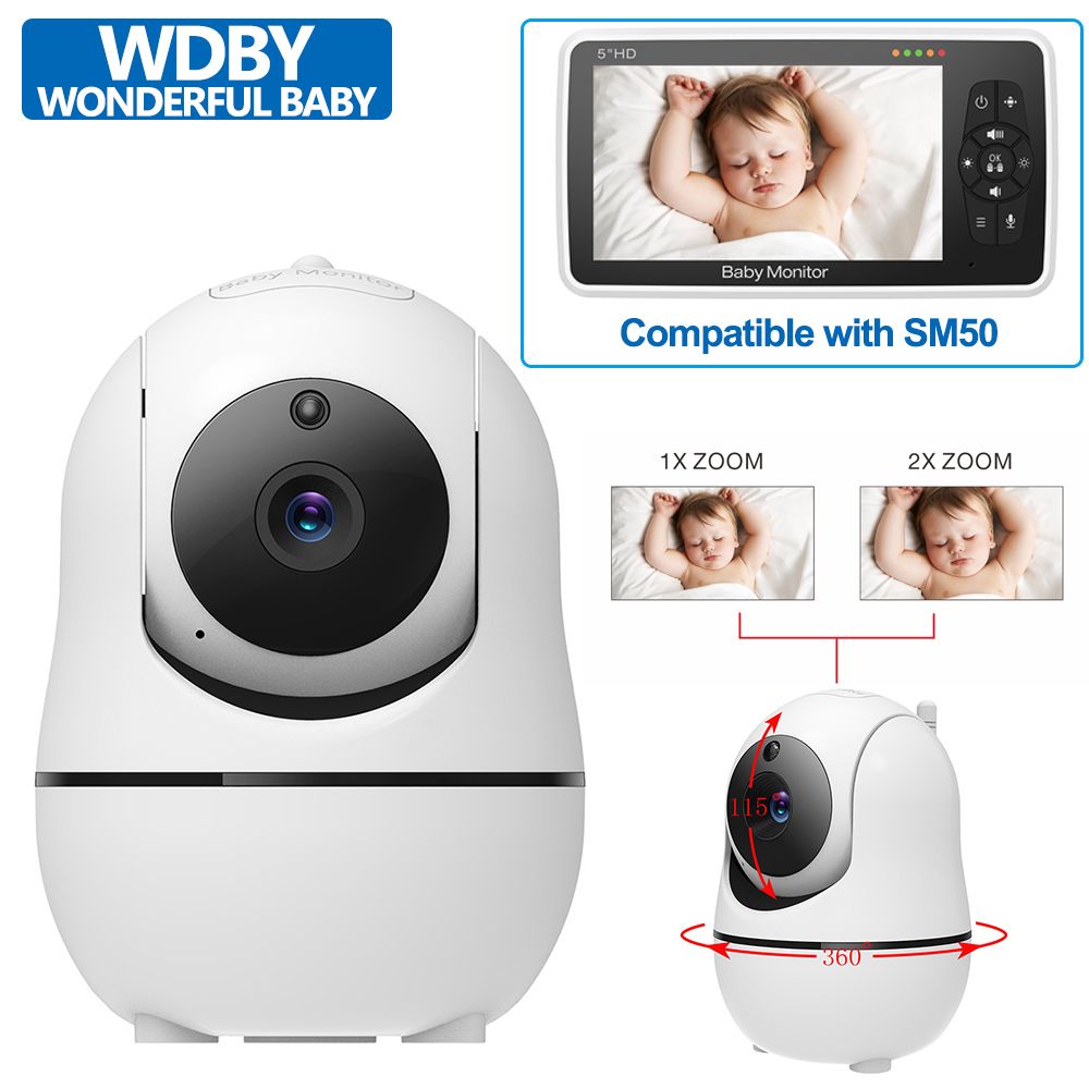 Baby Monitor Split Screen - Separate Camera for SM50 Video Baby