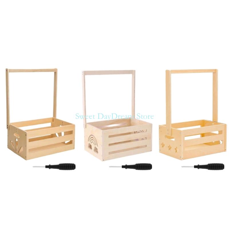 Baby Nursery Basket - Y88C Gỗ trẻ Mưa Quà tặng