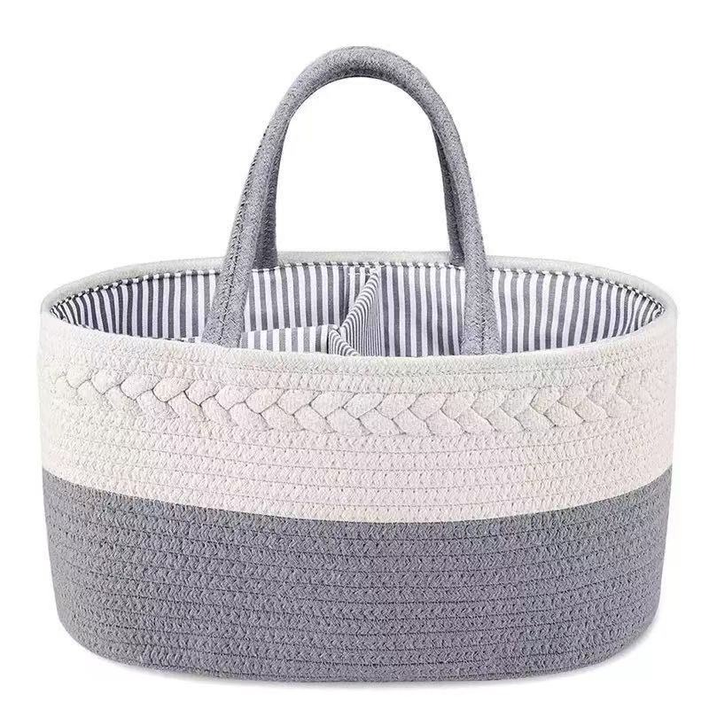 Portable Baby Diaper Storage B - đánh giá và giá Baby Nursery Basket