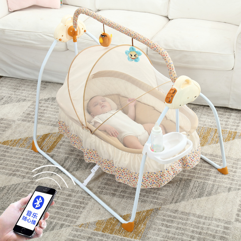 Smart Electric Baby Cradle Bed - đánh giá và giá Baby Nursery Basket