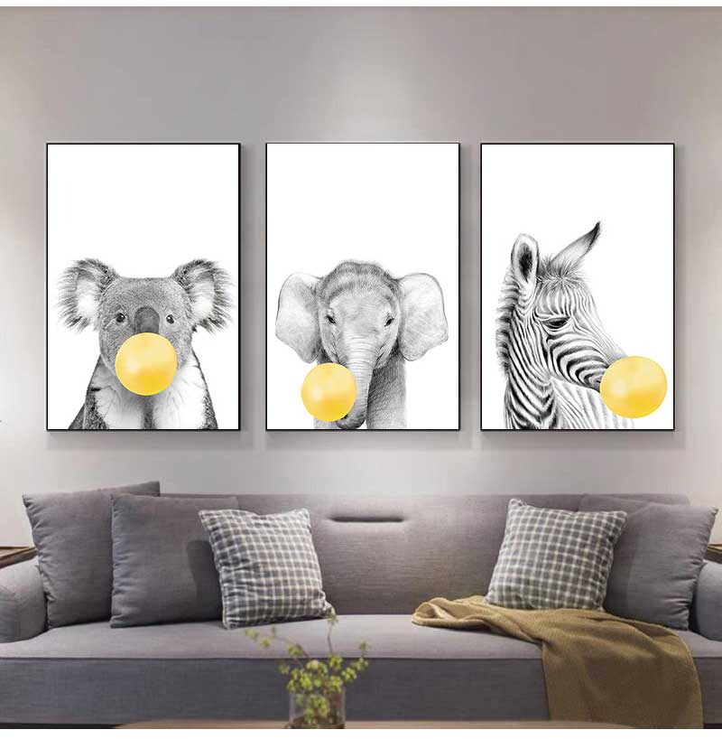Baby Nursery Yellow Balloons A - đánh giá và giá Baby Nursery Yellow Walls