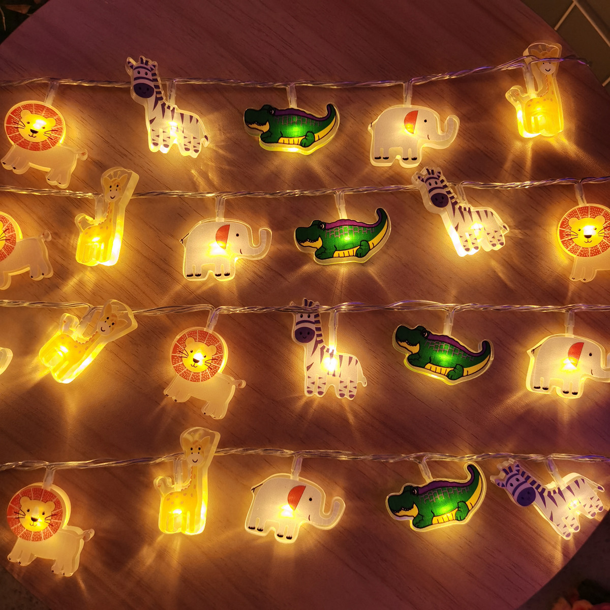 Cartoon Wild Animal LED Decora - đánh giá và giá Baby Nursery Jungle Theme