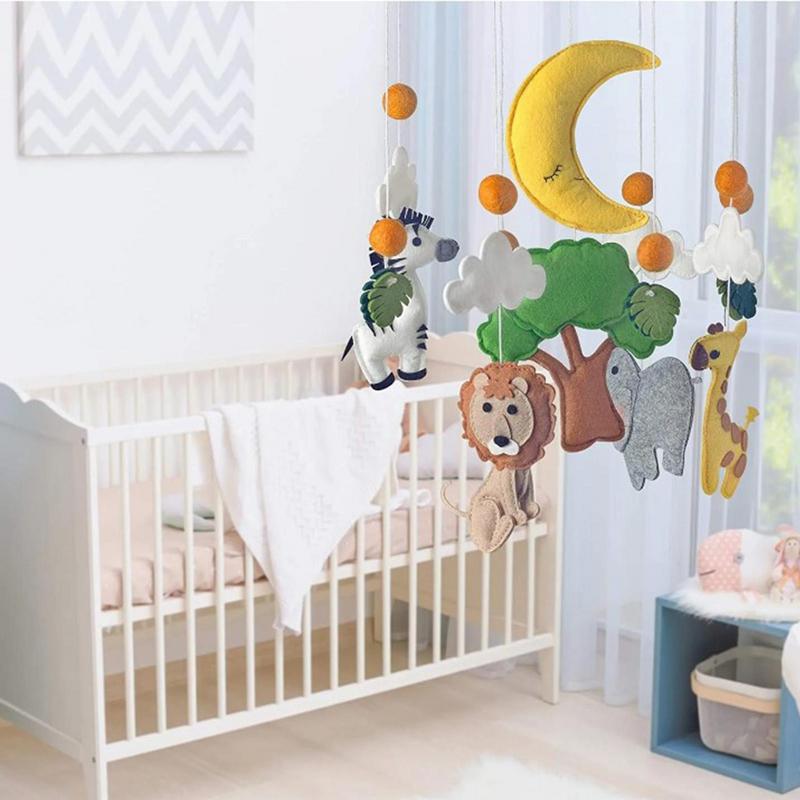 Babies Mobile For Crib Jungle  - đánh giá và giá Baby Nursery Jungle Theme
