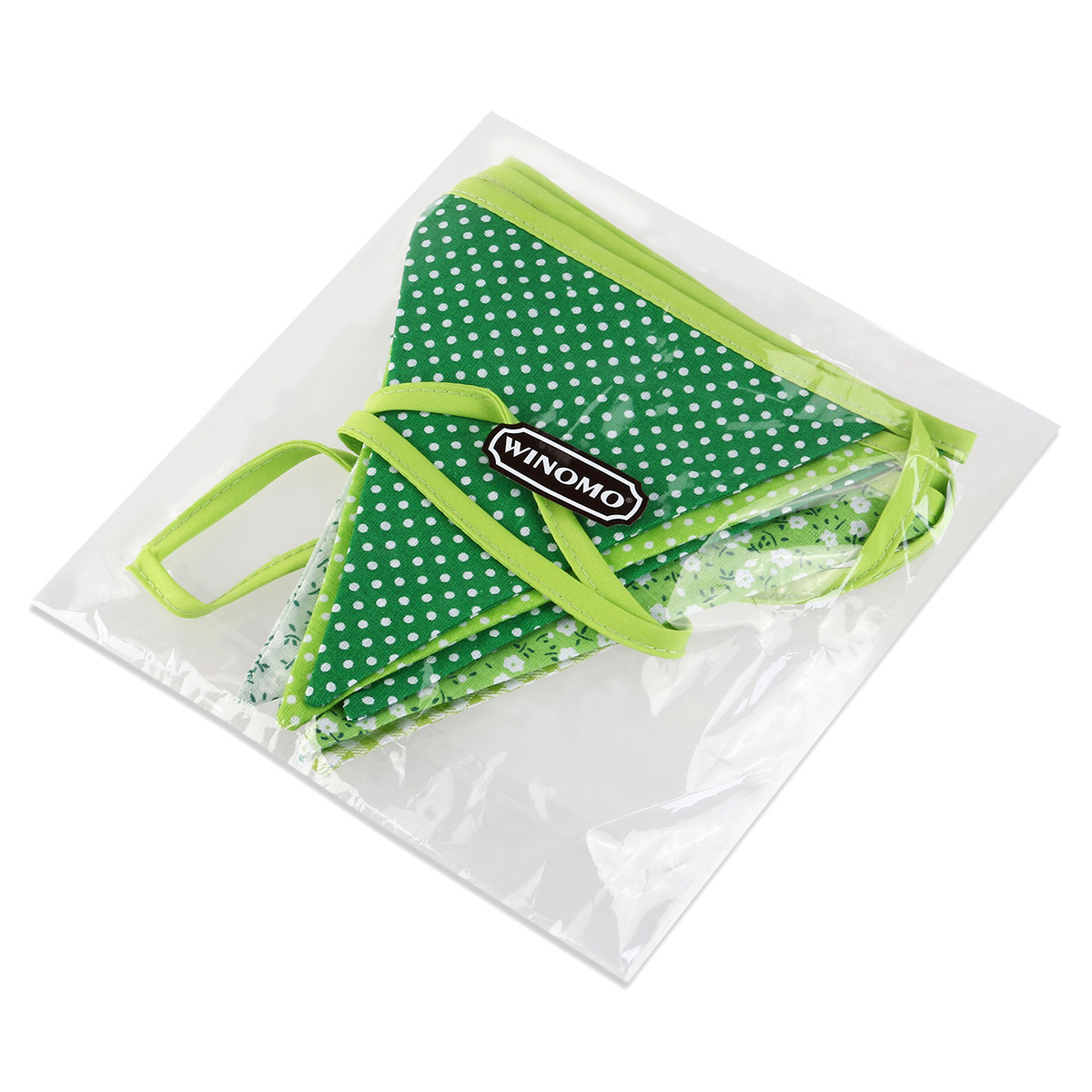 12Pcs Green Triangle Flags Vin - đánh giá và giá Baby Nursery Bunting