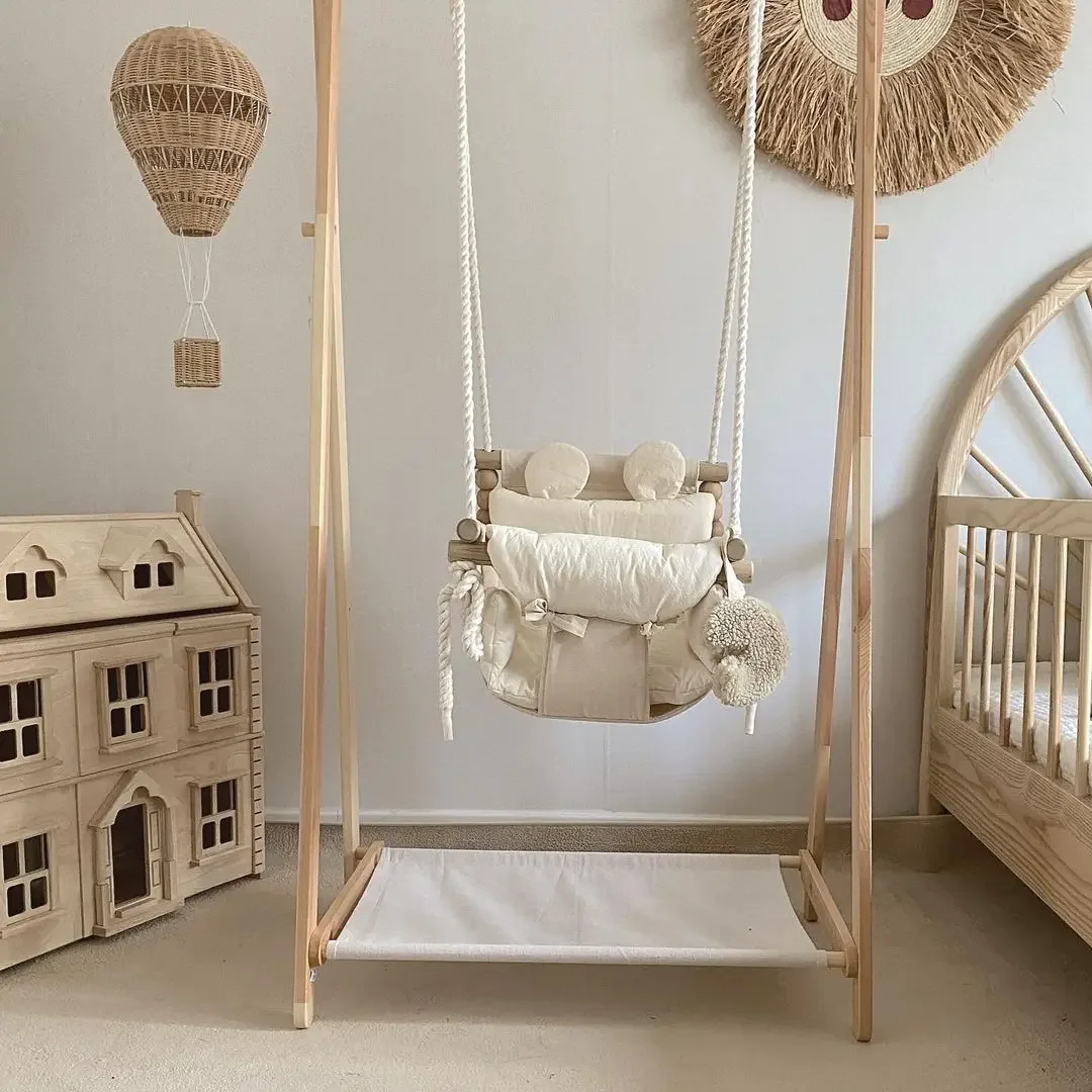 Baby Indoor Hanging Swing Infa - đánh giá và giá Baby Nursery Basket