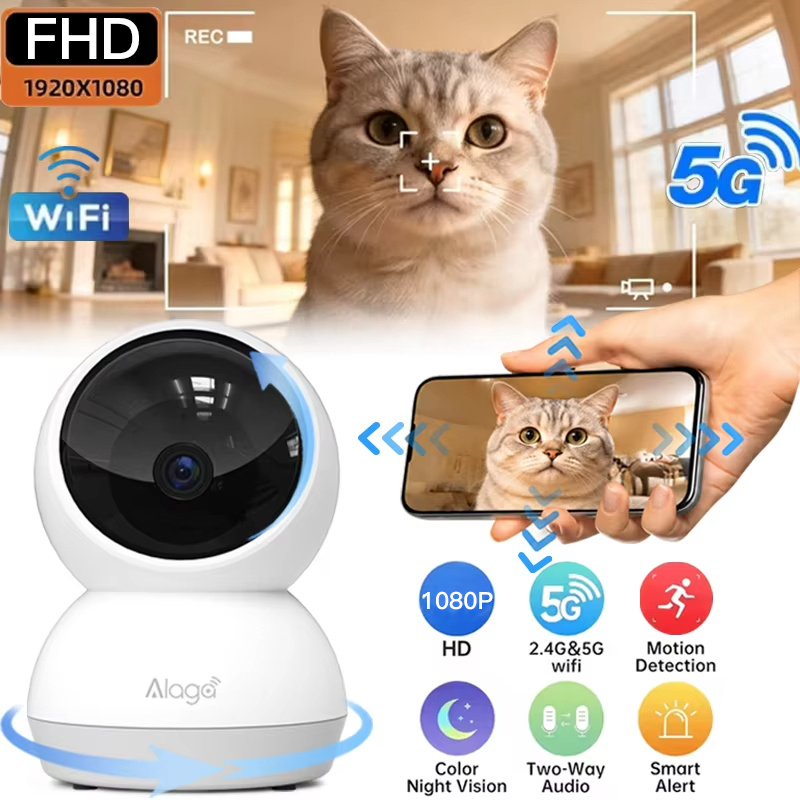 Smart WiFi Security Camera Dua - đánh giá và giá Baby Monitor Split Screen
