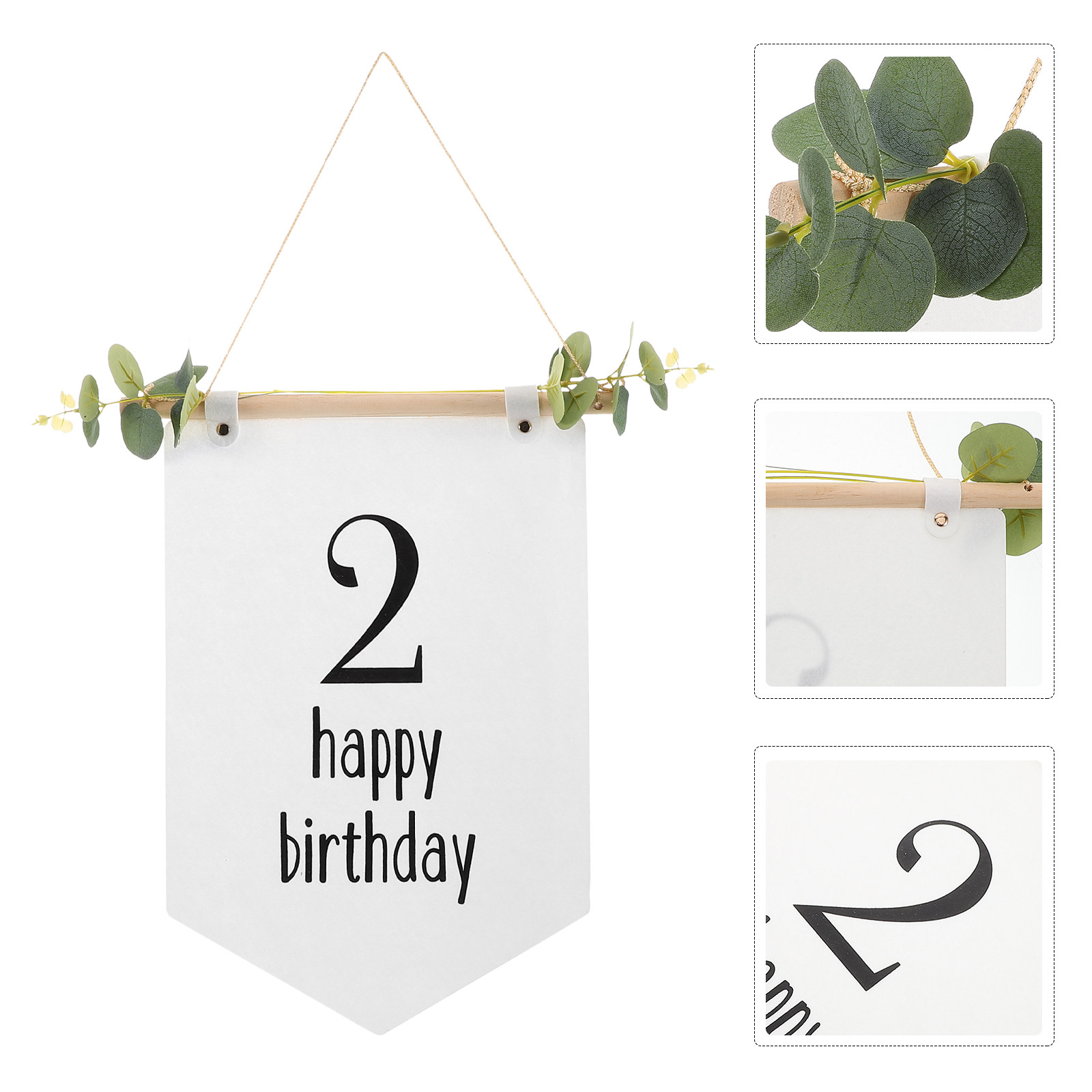 Felt Birthday Banner Birthday  - đánh giá và giá Baby Nursery Bunting