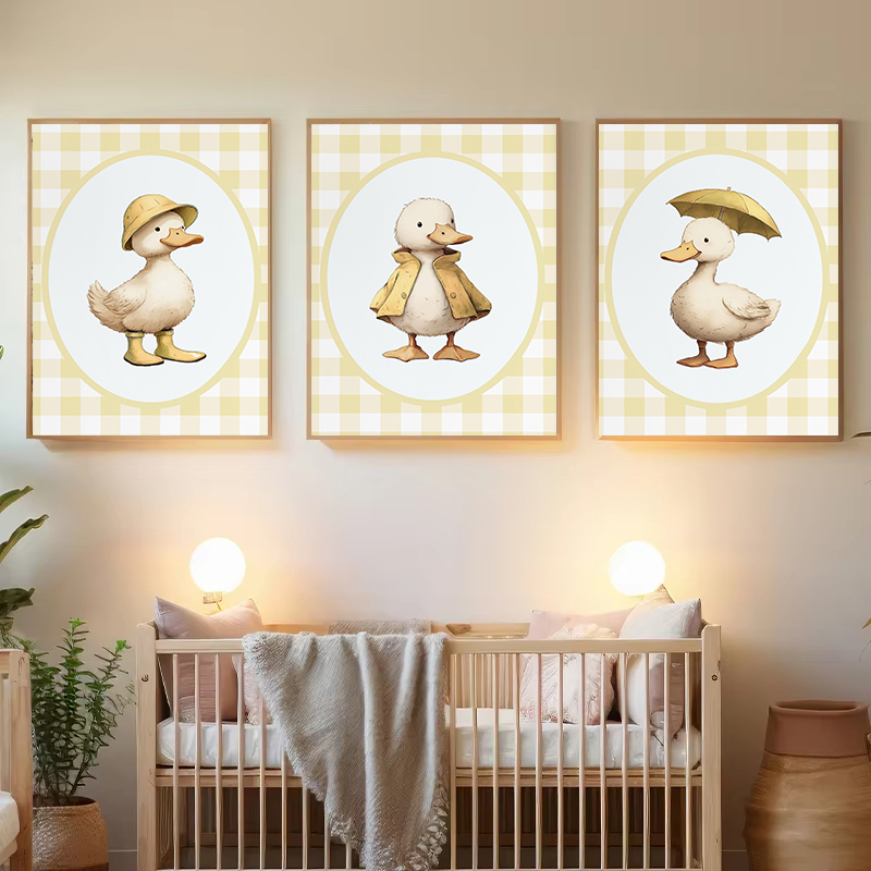 Silly Nursery Little Duck Yell - đánh giá và giá Baby Nursery Yellow Walls