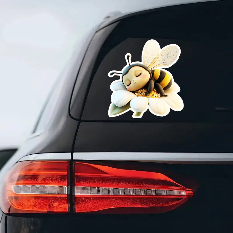 Bee Cute Bumblebee Car Sticker - đánh giá và giá Baby Nursery Yellow Walls