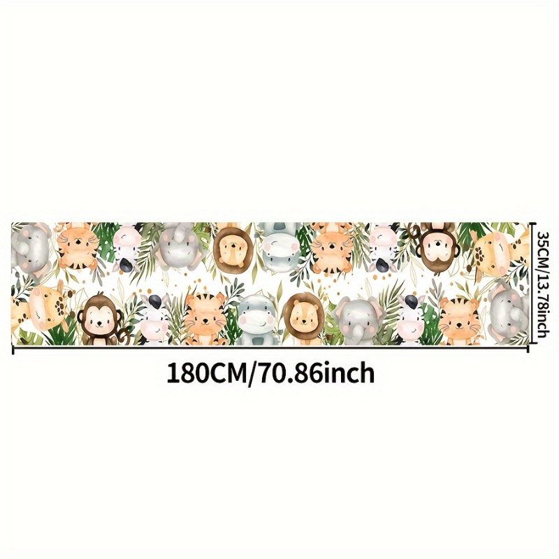 1/3pcs Jungle Animal Theme Saf - đánh giá và giá Baby Nursery Jungle Theme