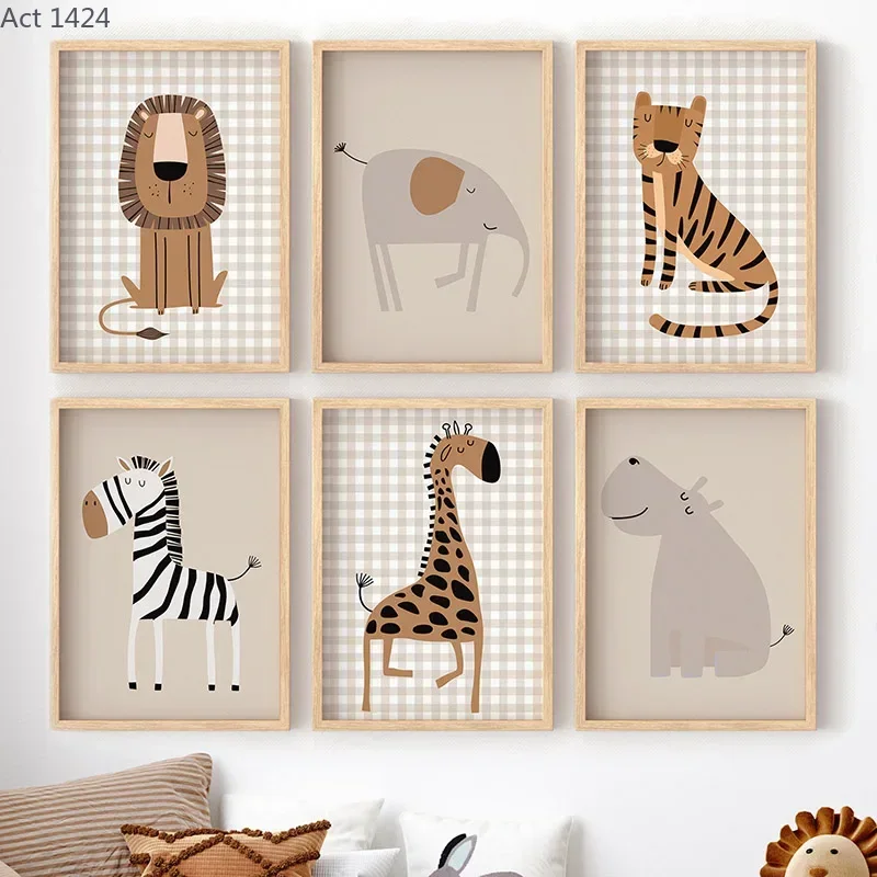 Lion Tiger Elephant Giraffe Ju - đánh giá và giá Baby Nursery Jungle Animals