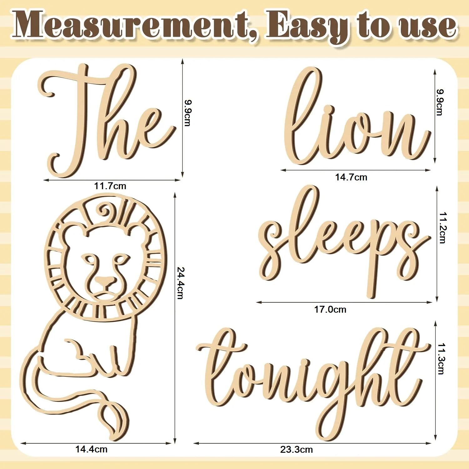 The Lion Sleeps Tonight Wooden - đánh giá và giá Baby Nursery Jungle Theme