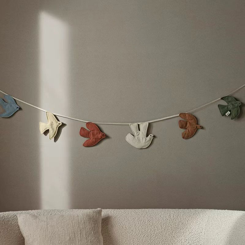 Nordic Ins Style Bird Hanging  - đánh giá và giá Baby Nursery Bunting