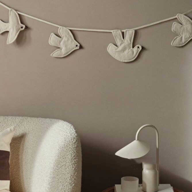 Nordic Ins Style Bird Hanging  - đánh giá và giá Baby Nursery Bunting