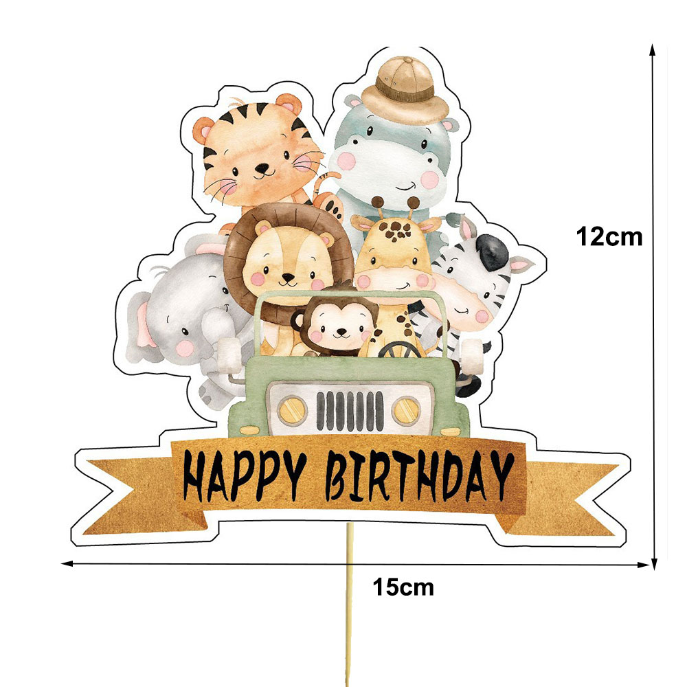 Safari Baby Shower Cupcake Top - đánh giá và giá Baby Nursery Jungle Theme