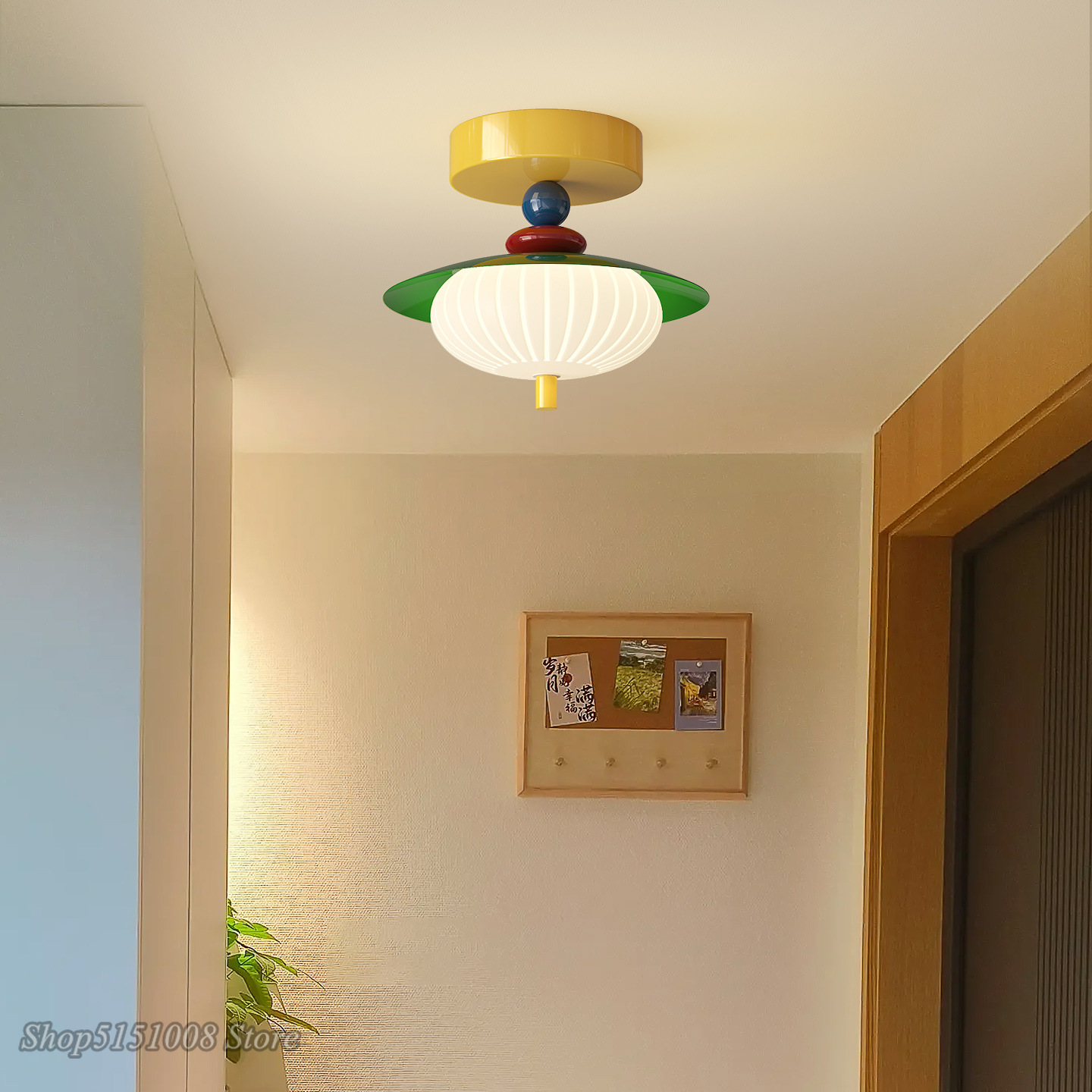 Girl Boy Children's Room  LED  - đánh giá và giá Baby Nursery Yellow Walls